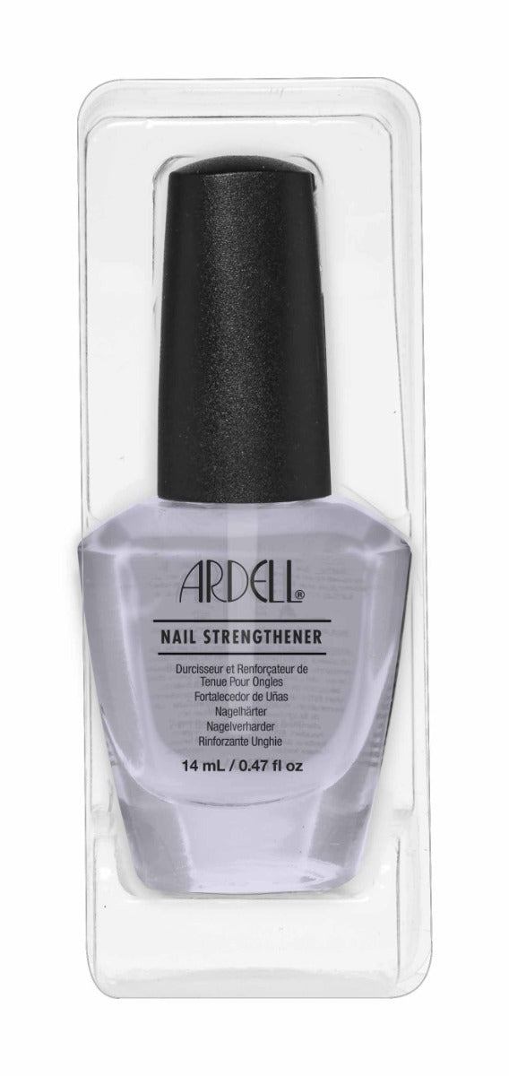 Ardell Nail Strengthener in original packaging, formulated to fortify and strengthen nails.