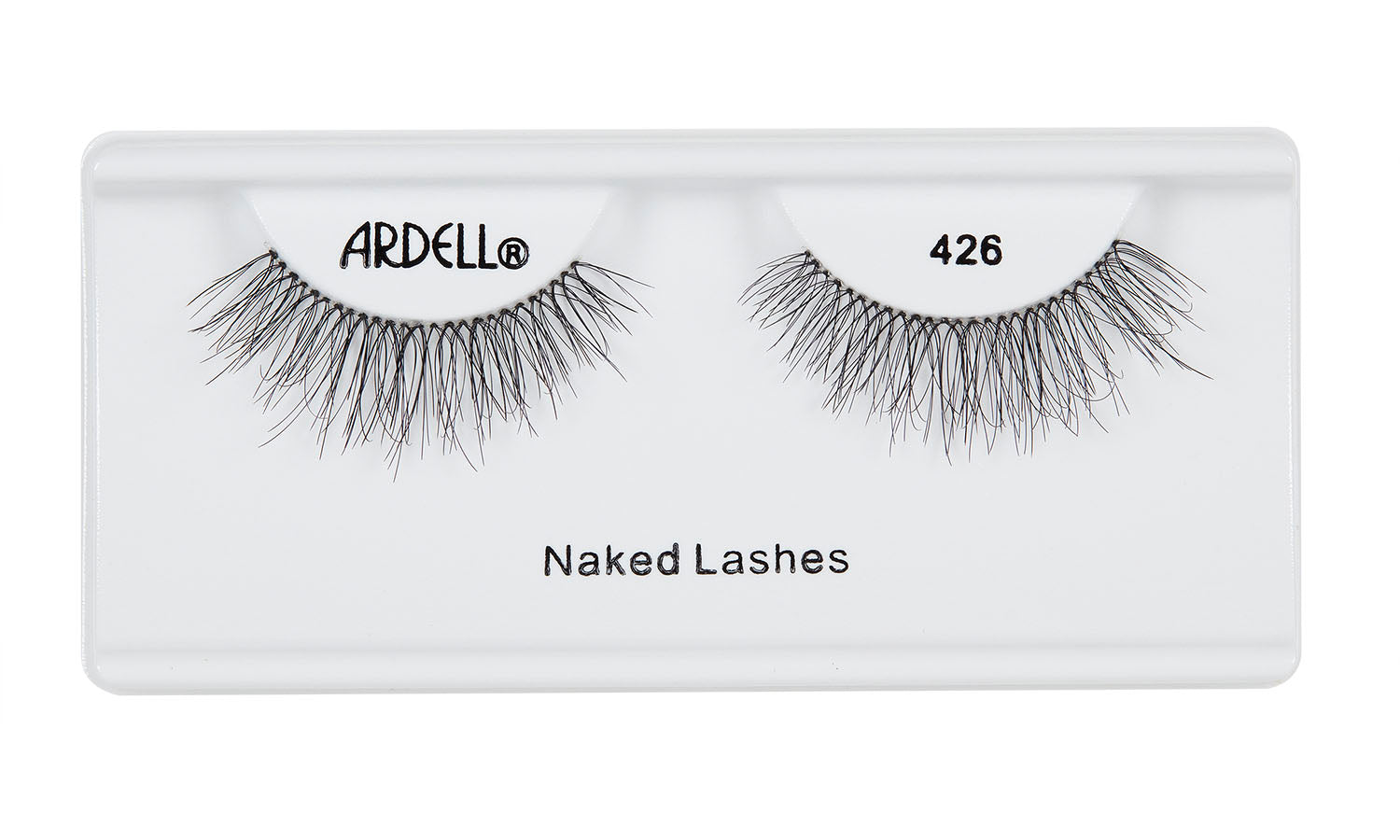 Ardell Naked Lashes 426, lightweight and natural-looking false eyelashes for subtle eye enhancement.