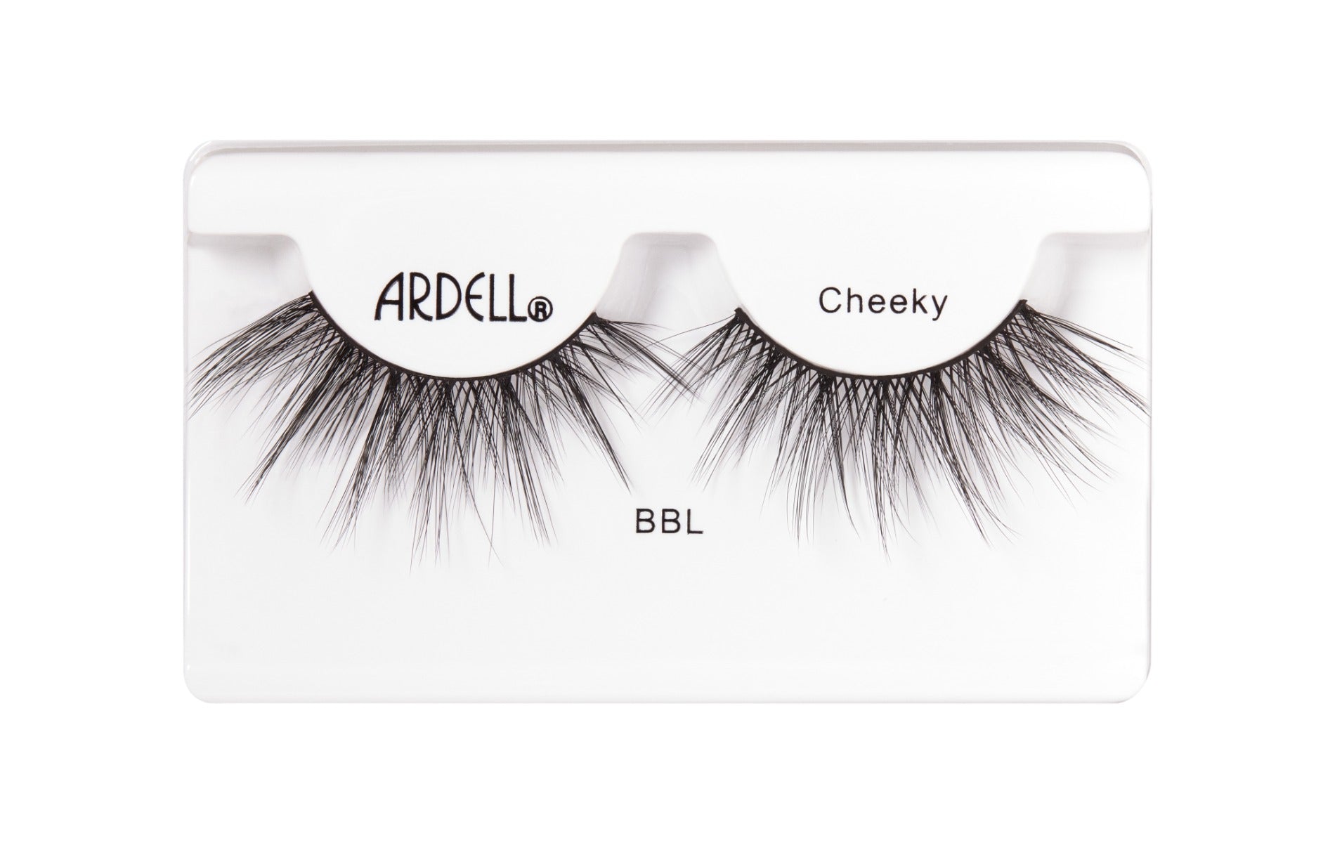 Ardell BBL Cheeky Lashes – Wispy, lightweight false eyelashes for a bold yet natural lash look.