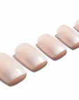 5-piece nail strips lay in white color setting