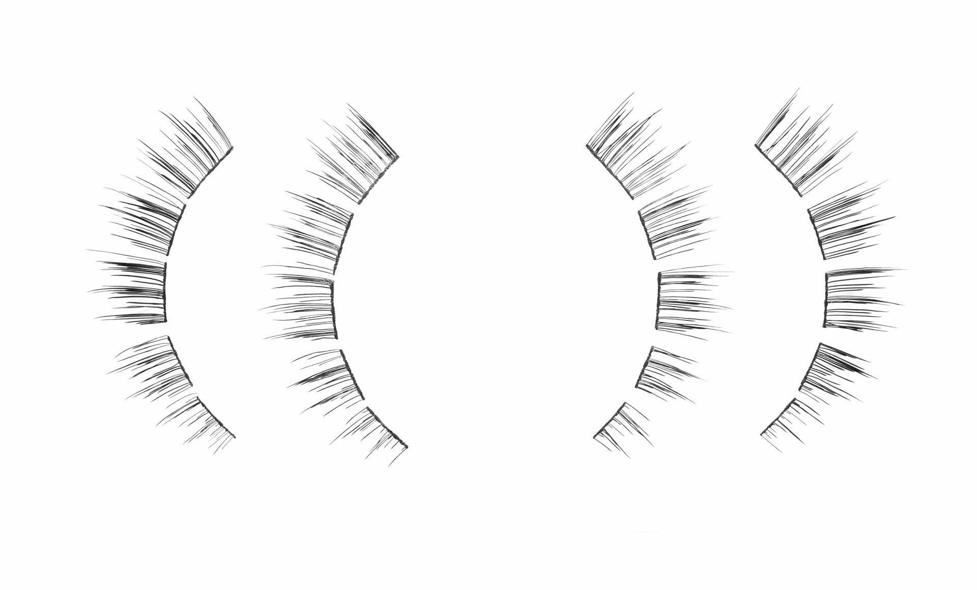 Ardell individual lash segments for a natural, customizable lash enhancement.