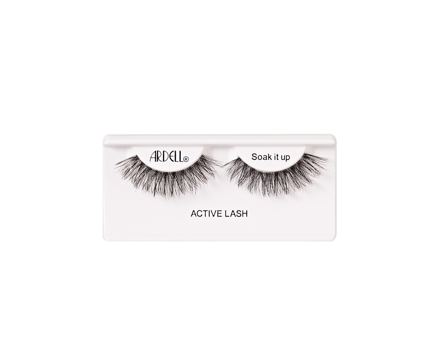 Ardell Active Lash Soak It Up – Water-resistant lashes perfect for a long-lasting, all-day lash look.