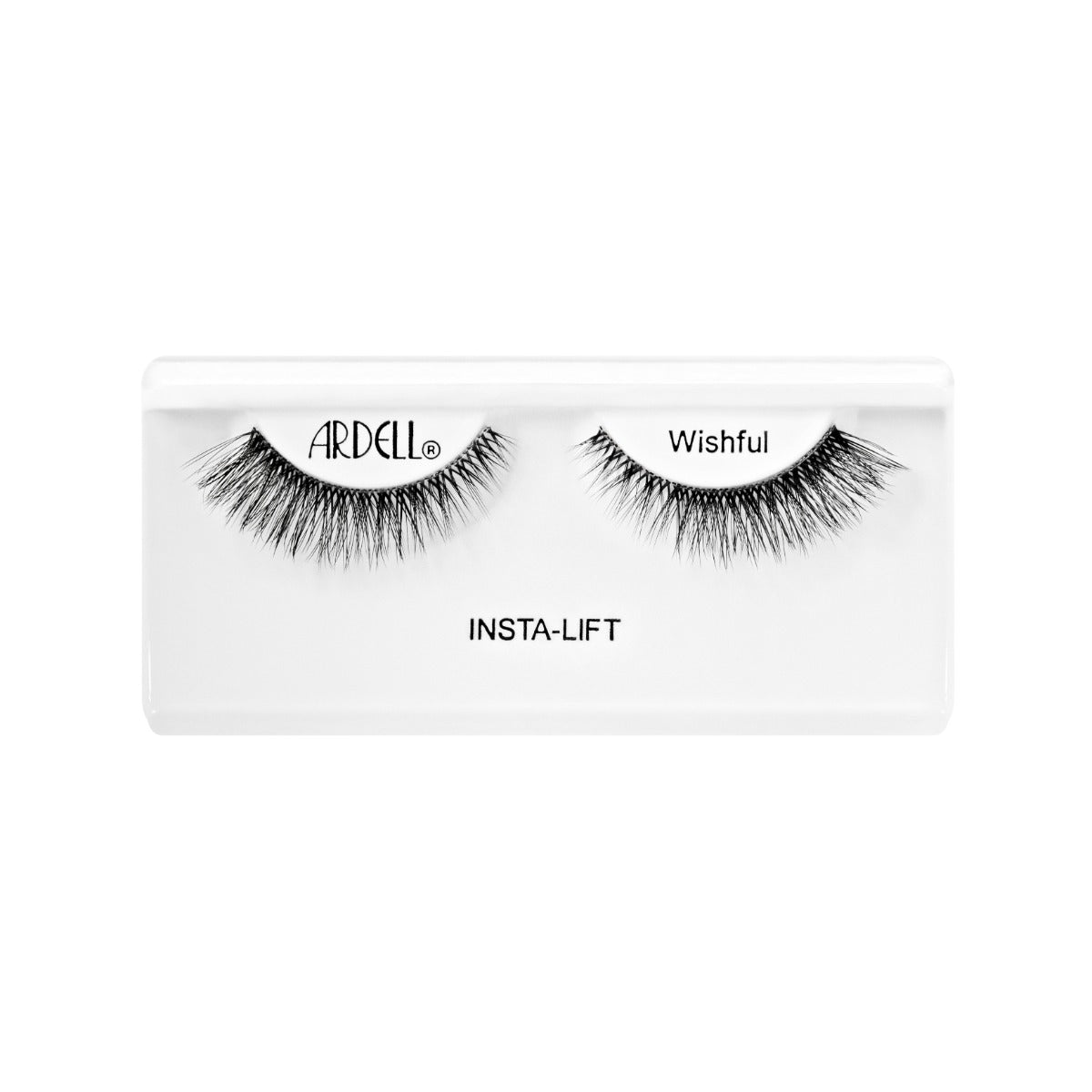 1 pair of lashes on tray 
