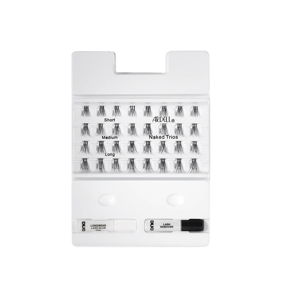 Ardell Lashes on tray 