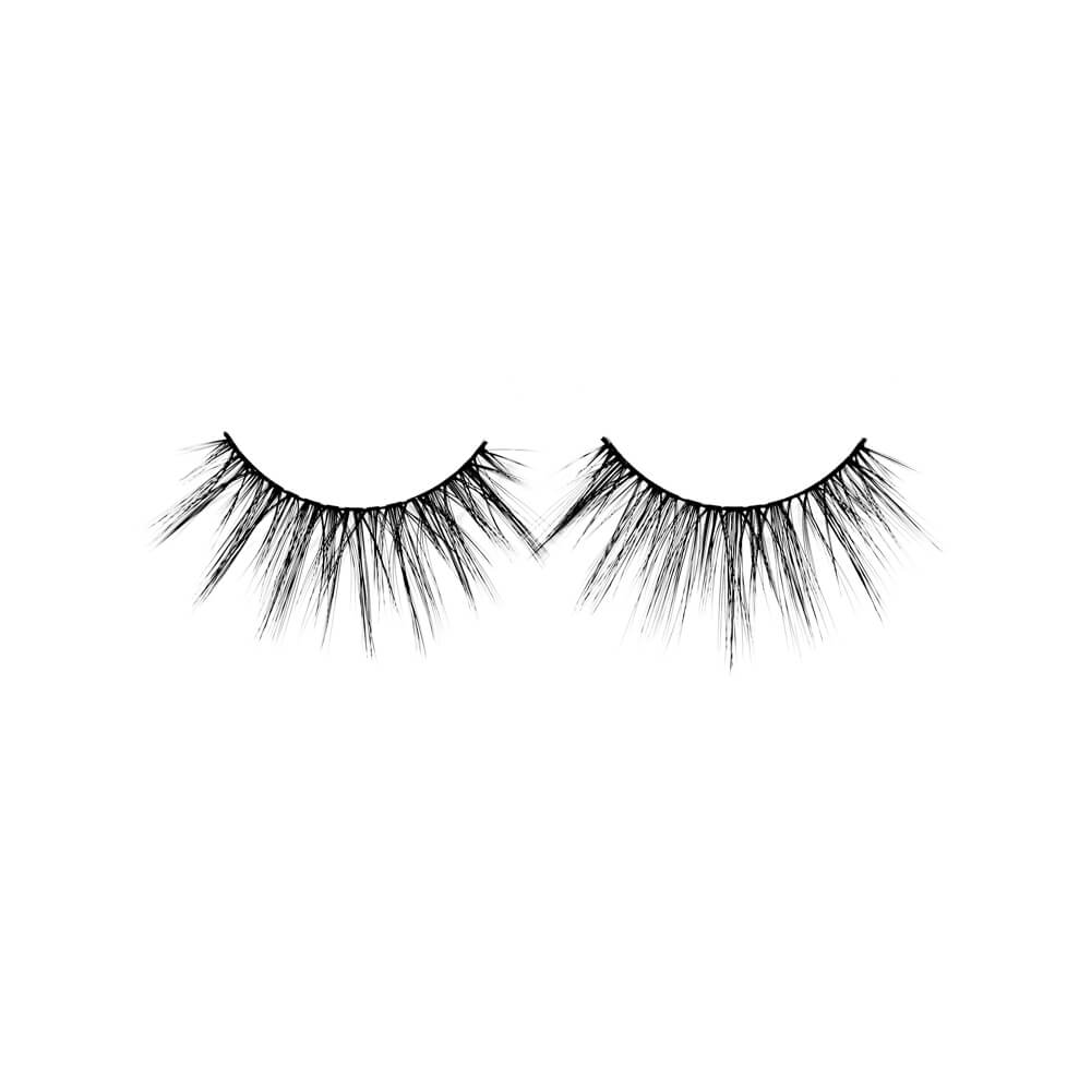 Ardell Big Beautiful Lashes Mija Light, fluttery lashes with a wispy, spiked effect for a unique eye-enhancing style.