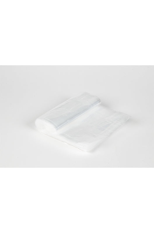 Expansive view of disposable paraffin plastic liners isolated in white background