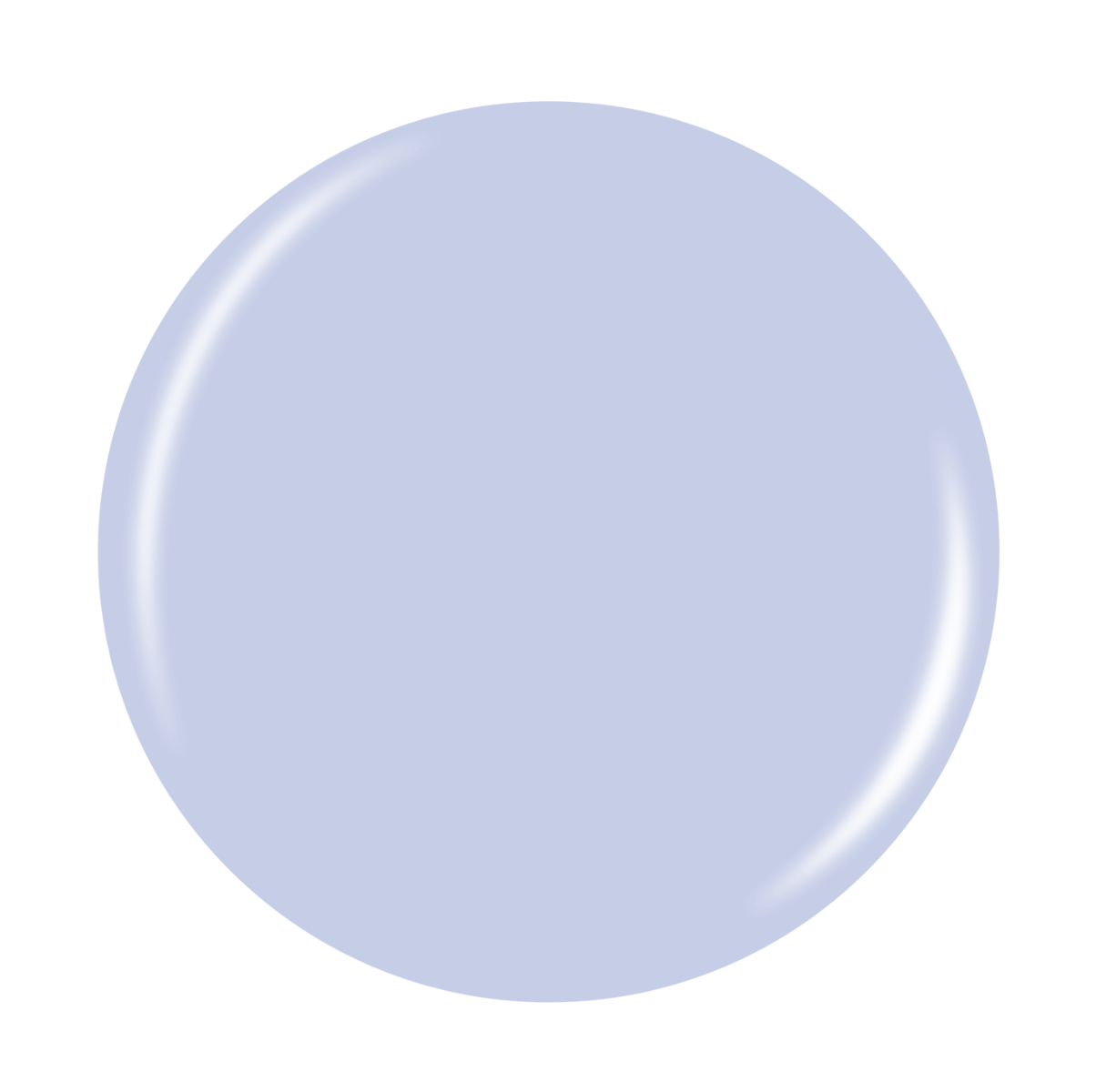 Color dot of China Glaze Nail Lacquer, Fields of Lilac, a lavender grey creme. 
