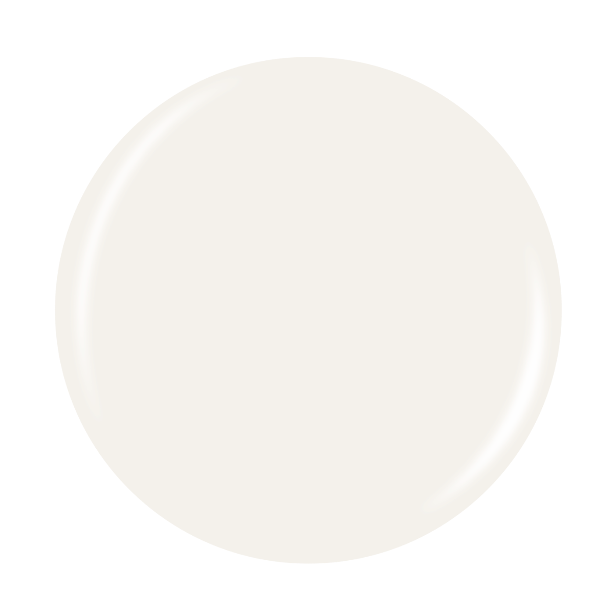 Color dot of China Glaze Nail Lacquer, What A Dream, a off white creme. 
