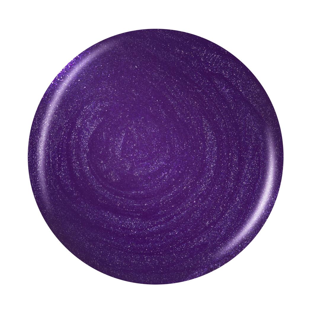 Color dot of shade Twilight Desert, a dark magenta with purple shimmer. 
