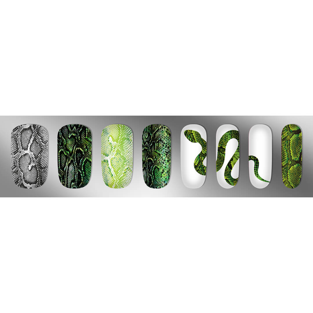 Nail Wraps Scaled to Perfection