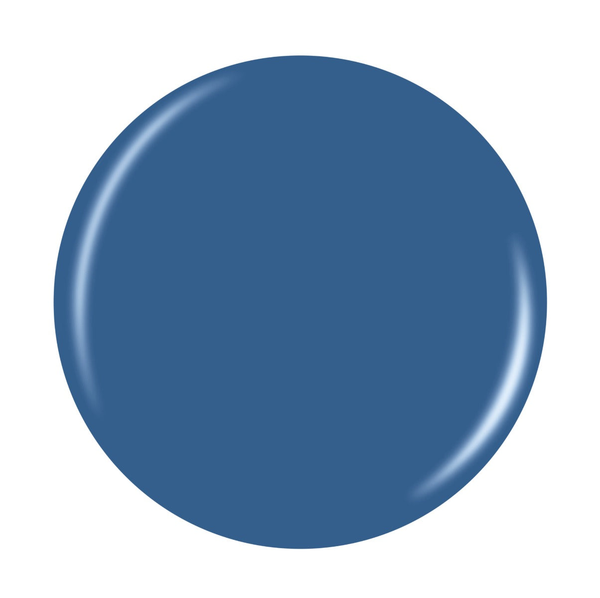 A Eco Glaze Nail Lacquer,  Bud Seriously Storm Blue color dot 
