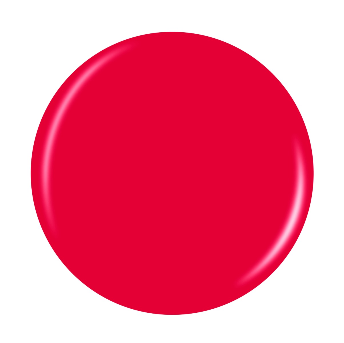 Mountain Flower bold red nail lacquer swatch, delivering a high-shine finish and vibrant color for a classic manicure.