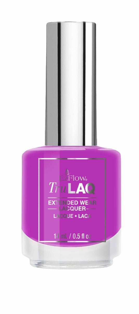 Front view of EzFlow TruLaq shade Manic Magenta Bottle

