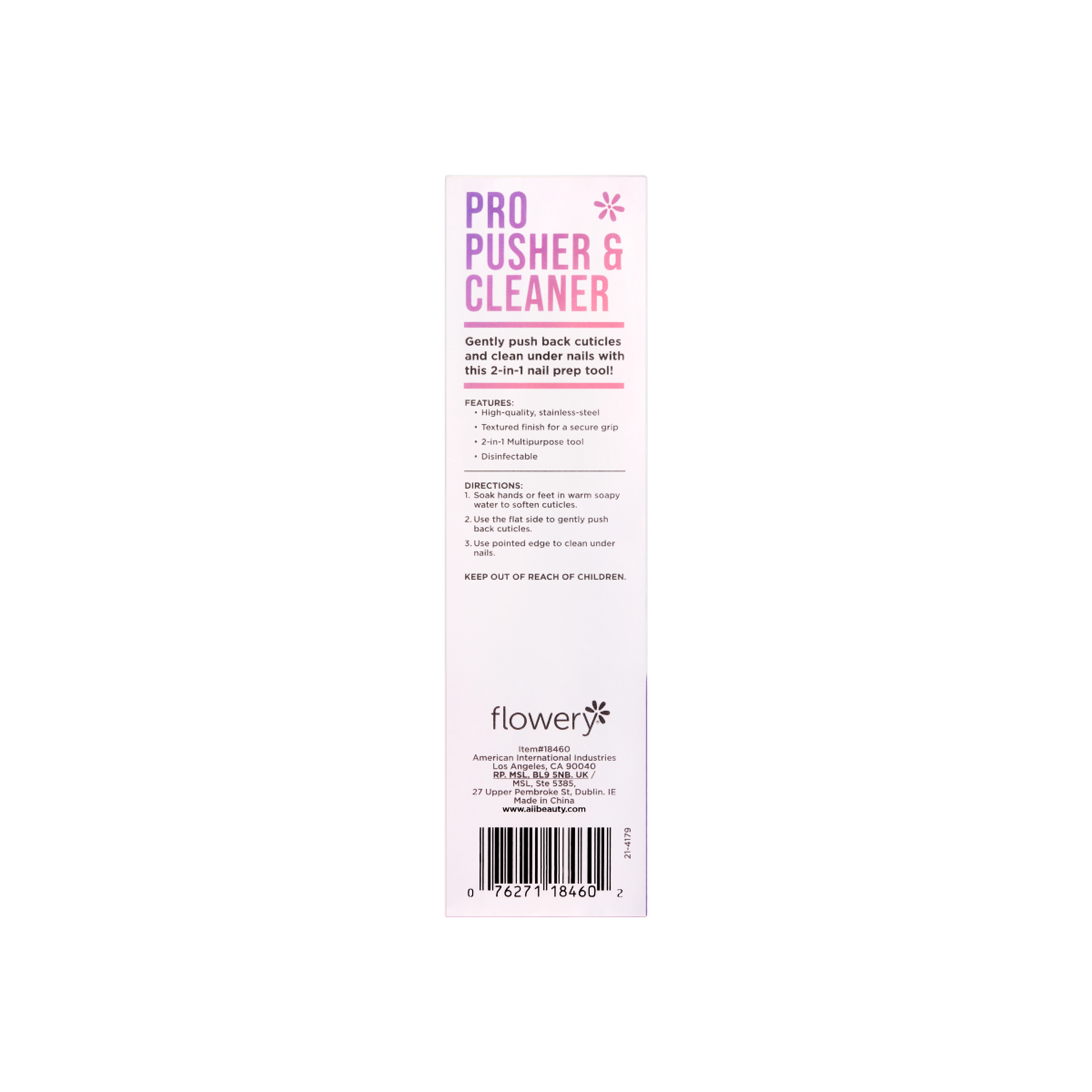 Flowery Pro Pusher & Cleaner - 2