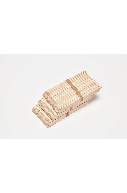 3 bands of Accu Edge - Small Applicators stacked on top of each other facing the same direction