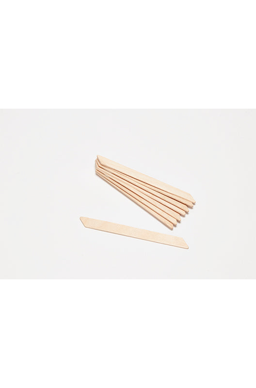 7 Accu Edge Applicators - Small positioned horizontally & fanned with 1 applicator set apart below them