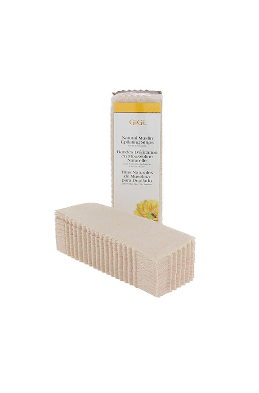 GiGi Natural Muslin Strips, Small, 100 pk - 3