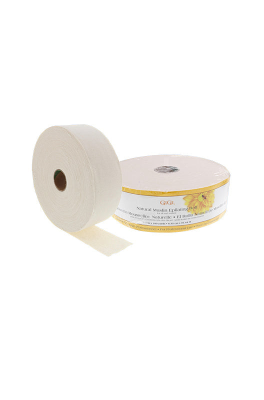 GiGi Natural Muslin Roll, 2.5" Wide - 3