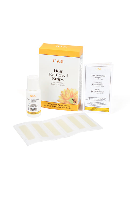 GiGi Hair Removal Strips, for Face, 12 Strips (24 Applications) - 3