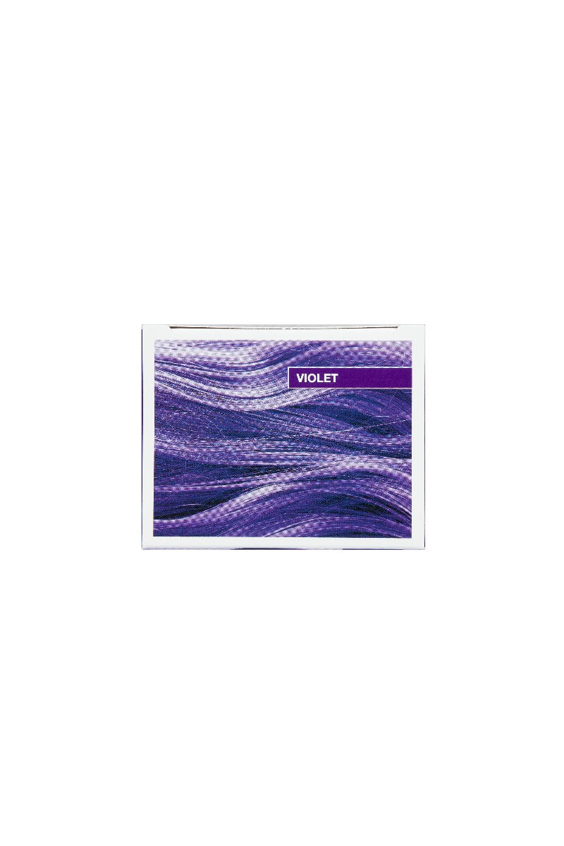 Printed preview of Punky Colour Semi-Permanent Hair Color Kit Violet color result