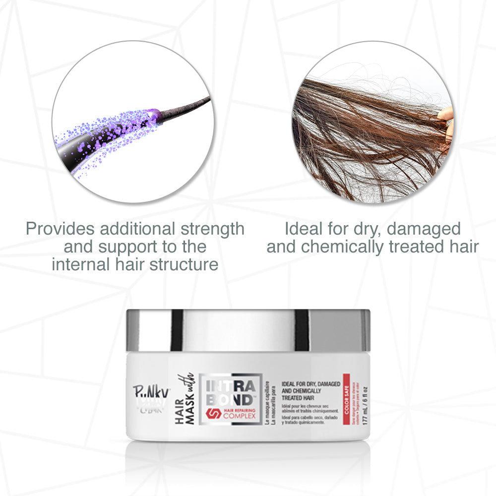 Hair Mask Benefits for Strength &amp; Repair - Deep conditioning hair mask strengthens internal hair structure and repairs damaged strands.