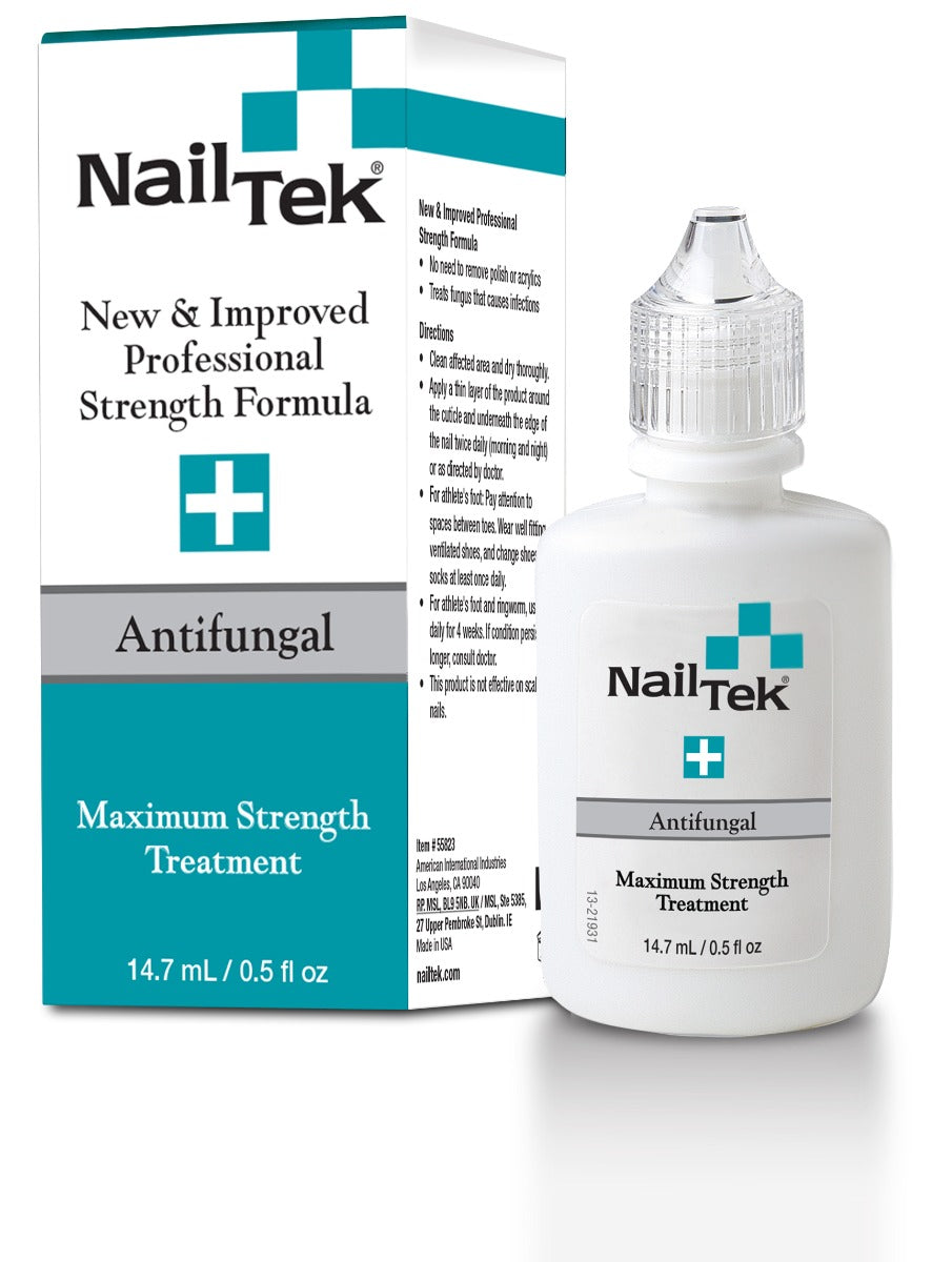NailTek Antifungal Treatment with maximum strength formula. Targets fungus infections for healthier nails.