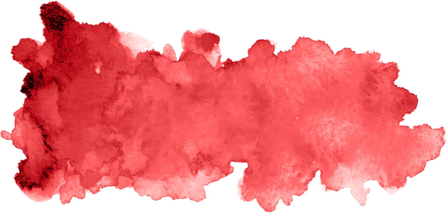 Coralustrous Color Swatch – Deep coral watercolor swatch representing the coral shade of Punky Colour hair products.