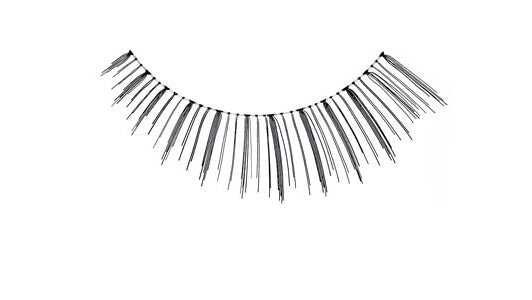 Ardell professional false lashes with a natural, wispy design for a soft, flirty lash effect.