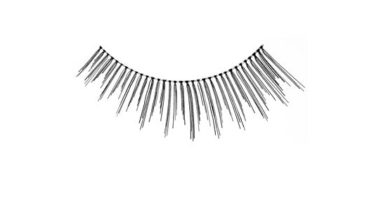 Ardell spiked false eyelashes for a defined and bold eye look, perfect for high-impact makeup.