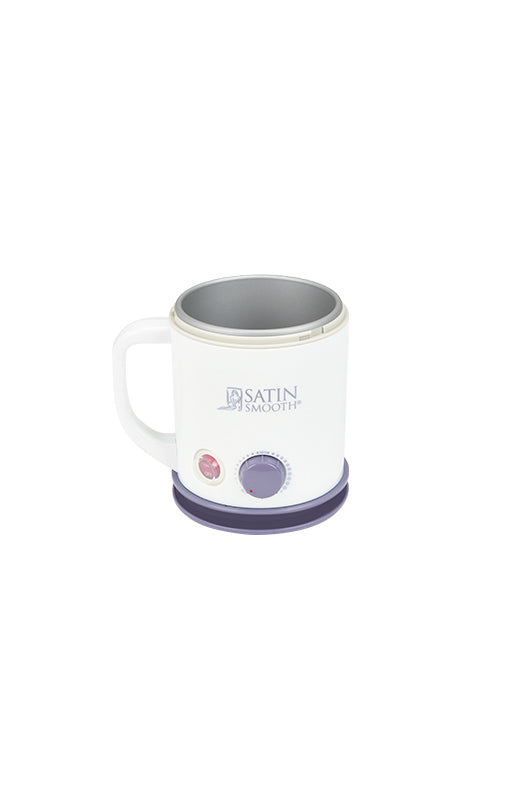 Satin Smooth wax warmer, ready for filling with wax beads or wax tins for hair removal applications.