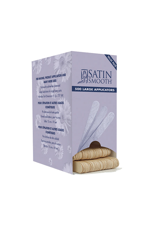 Hair removal applicator with ready pull-out pack in 3D illustration