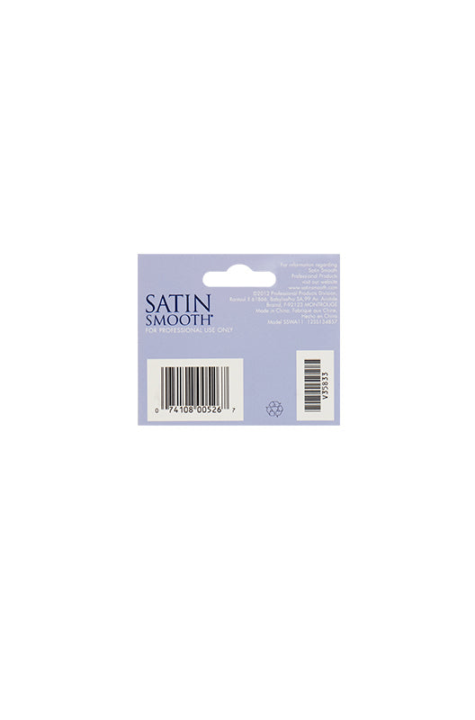 Back of Satin Smooth Non-Woven Combo Kit showing product information & barcodes