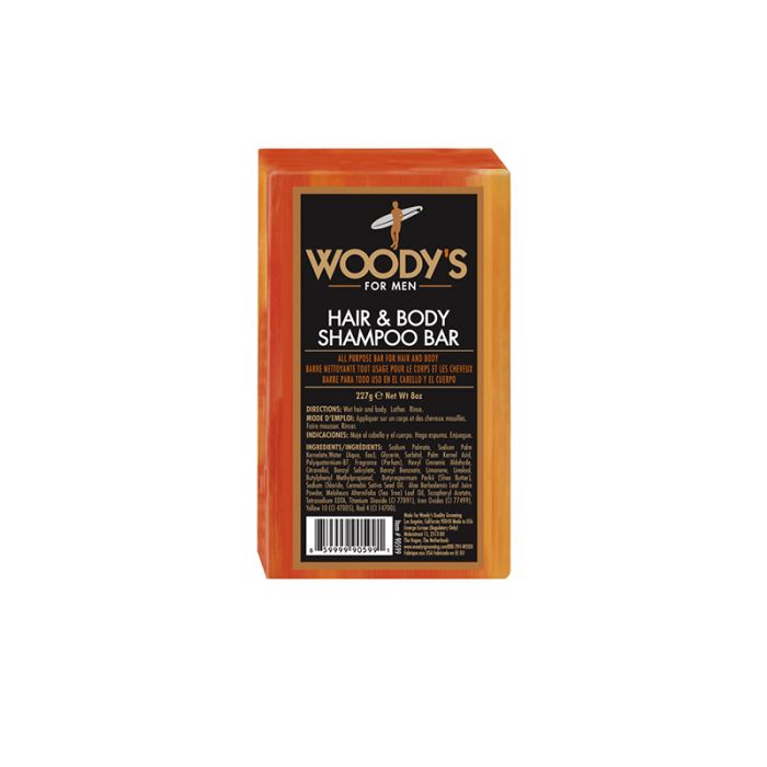 Woody's Hair & Body Shampoo Bar - 8 oz